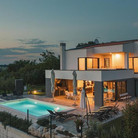 Villa Boiky - Private Pool And Amazing Sea View, Istria Materada Eksteriør bilde
