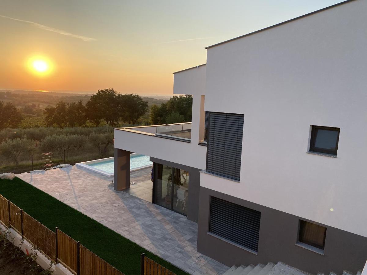 Villa Boiky - Private Pool And Amazing Sea View, Istria Materada Eksteriør bilde