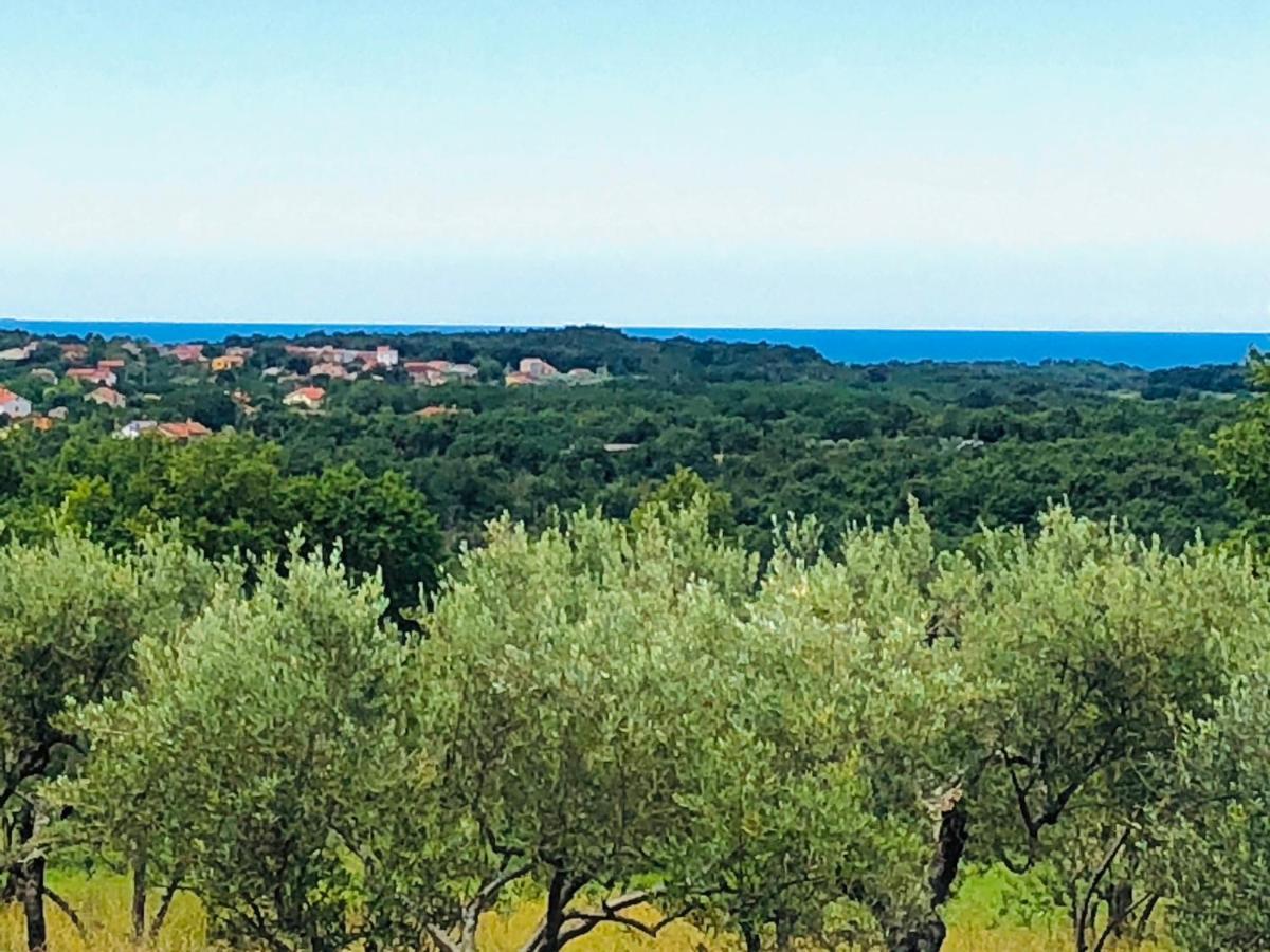 Villa Boiky - Private Pool And Amazing Sea View, Istria Materada Eksteriør bilde