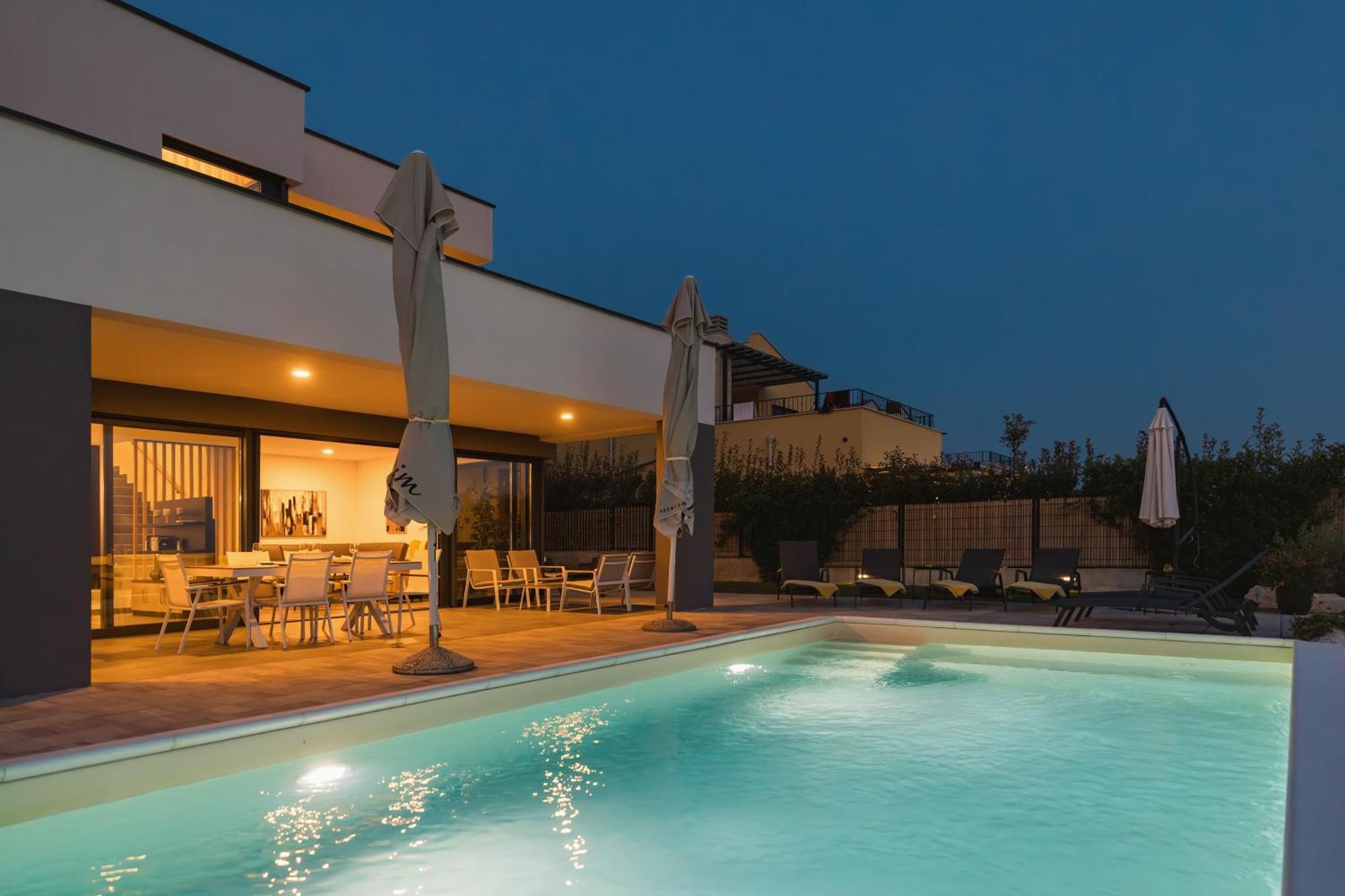 Villa Boiky - Private Pool And Amazing Sea View, Istria Materada Eksteriør bilde