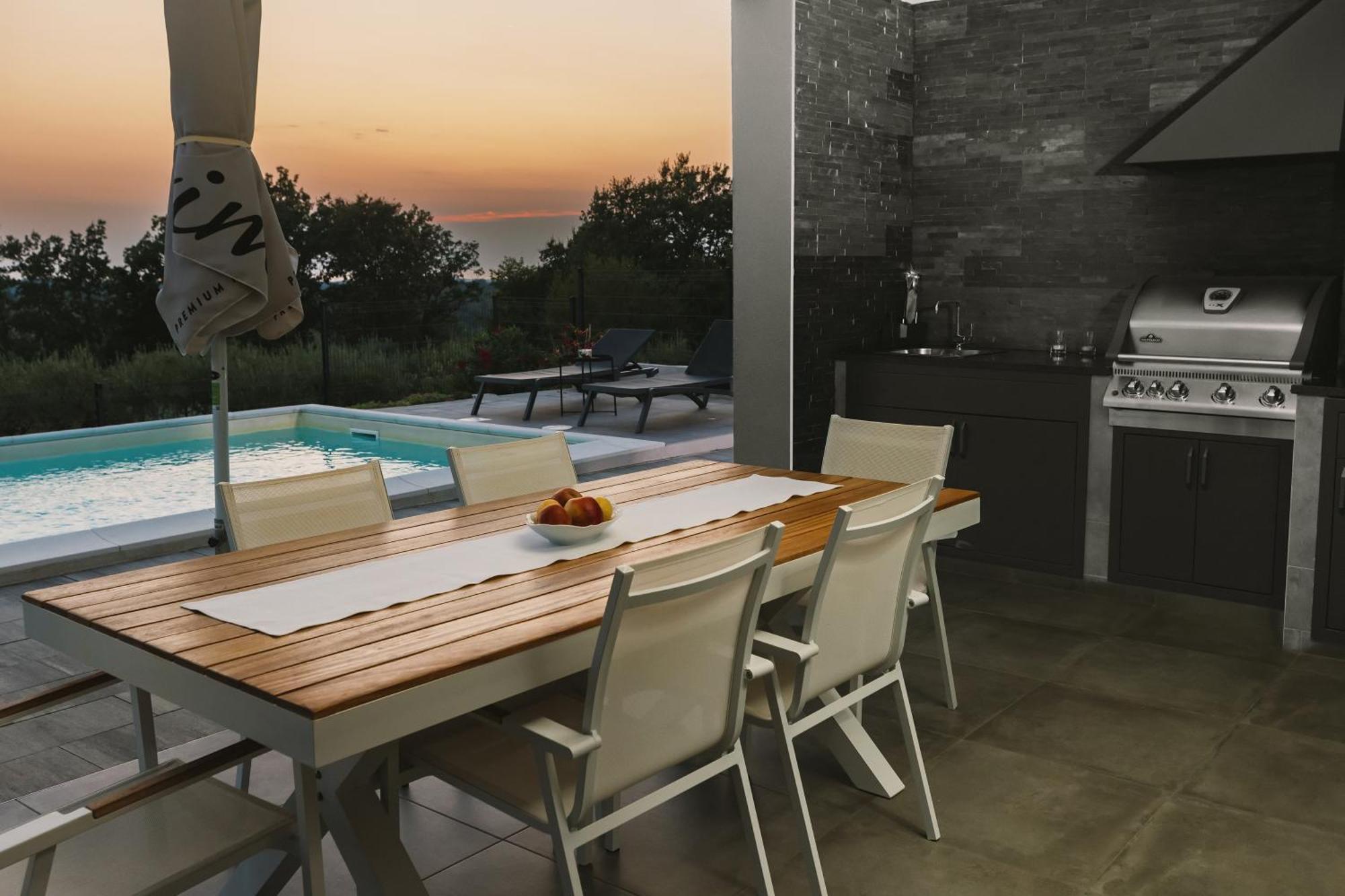 Villa Boiky - Private Pool And Amazing Sea View, Istria Materada Eksteriør bilde