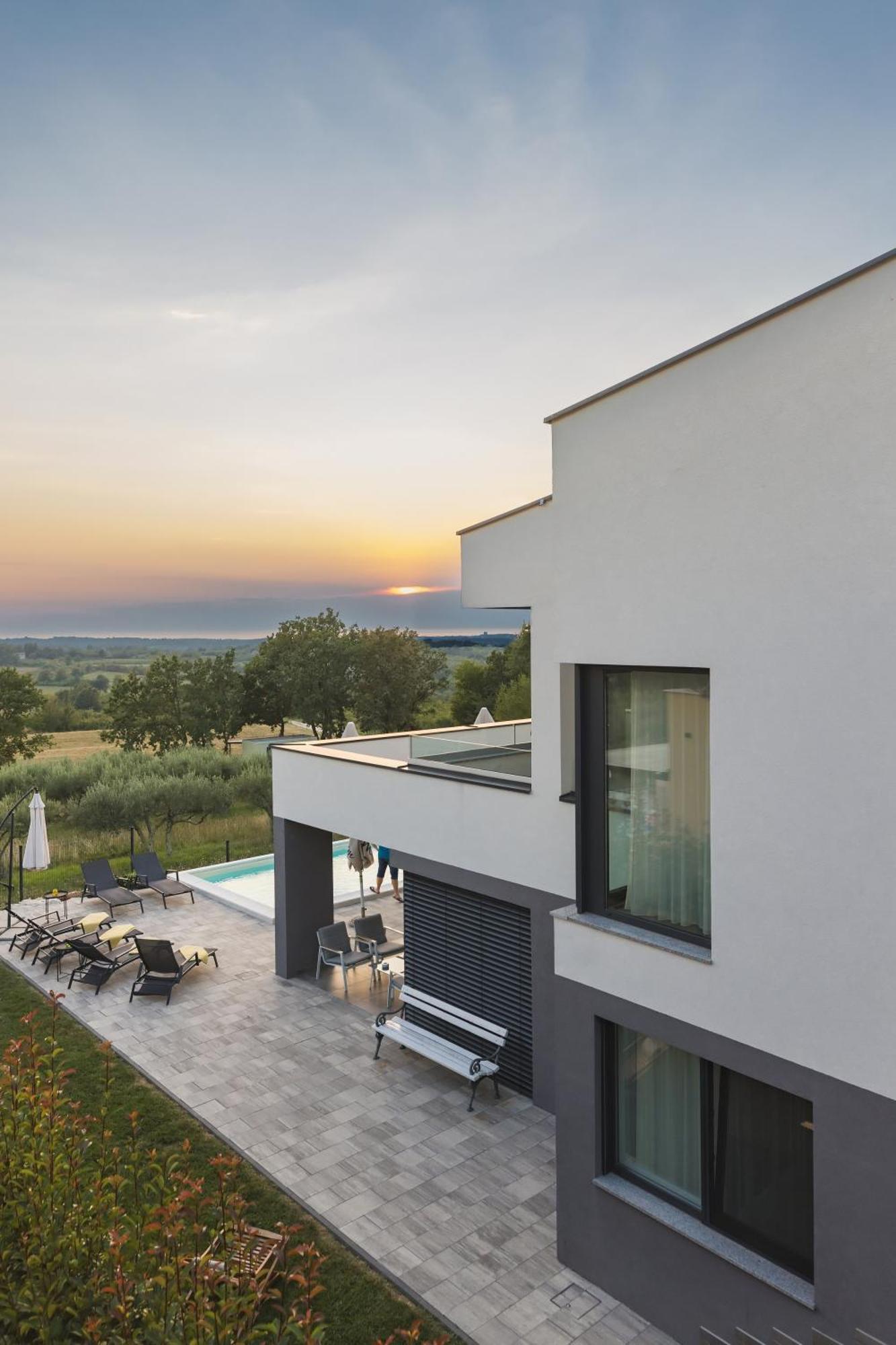 Villa Boiky - Private Pool And Amazing Sea View, Istria Materada Eksteriør bilde