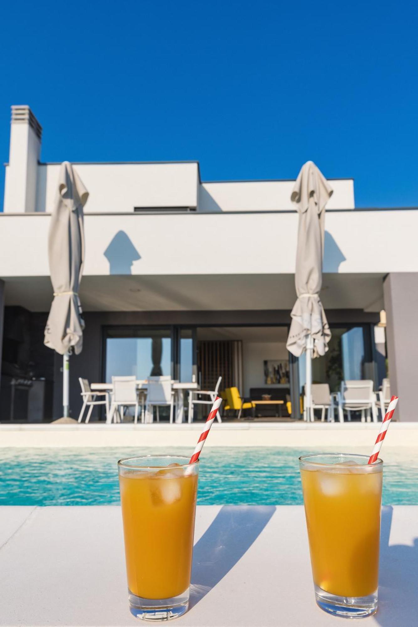 Villa Boiky - Private Pool And Amazing Sea View, Istria Materada Eksteriør bilde